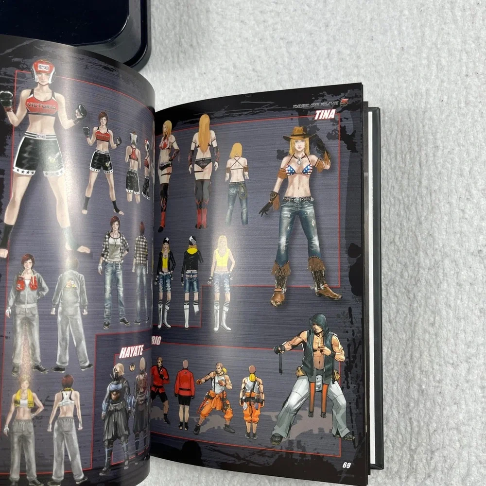 Tecmo Koei Dead or Alive 5 Ultimate Xbox 360 OS Collector‎ Edition Steelbook Art